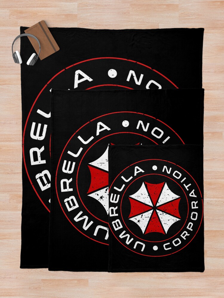 Alternate view of Umbrella Corporation Throw Blanket