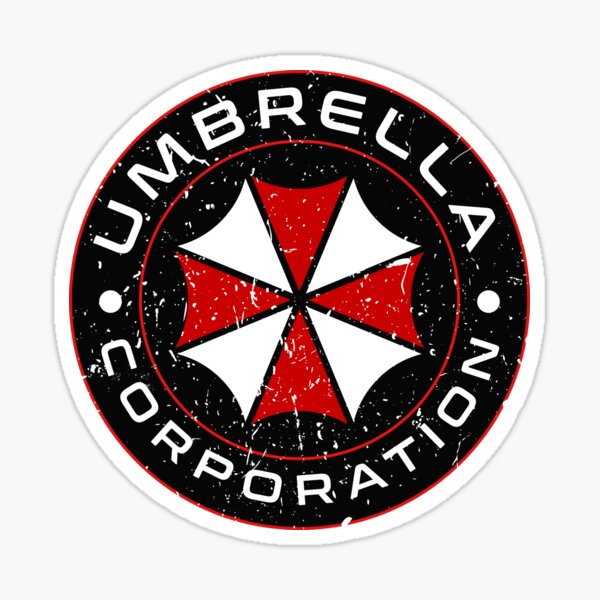 Bloody Umbrella Corp Art Keyboard Decals by MWCustoms for 12 inch MacBook