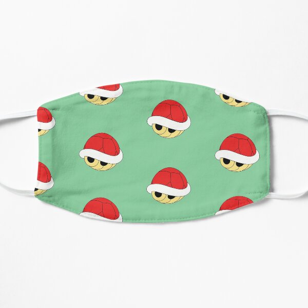 Red Shell Flat Mask