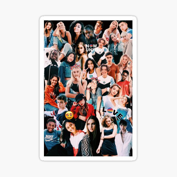 Now united collage Sticker
