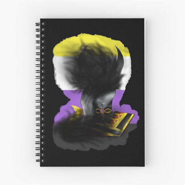 Item preview, Dark BG Ashiok ENBY - Noah Black designed and sold by inkusalters.