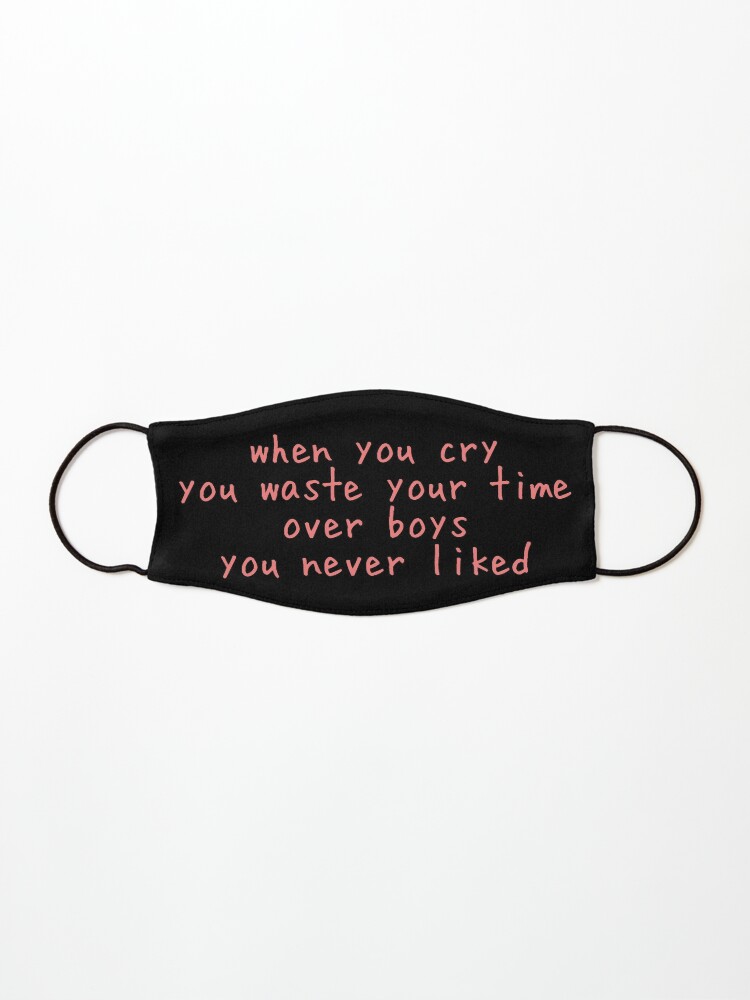 Attention Joji Lyrics Mask By Heyjessicaho Redbubble