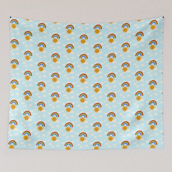 Item preview, Parachuting Sun designed and sold by Tilly Scribbles.