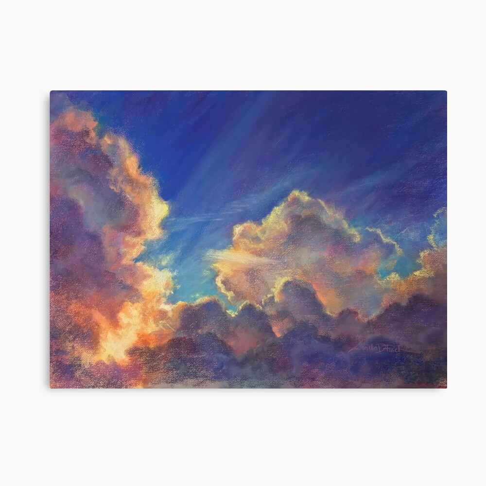 heaven clouds painting