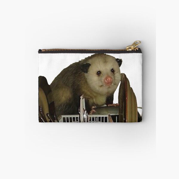 Item preview, Dishwasher Opossum Meme designed and sold by Brenna Langdon.