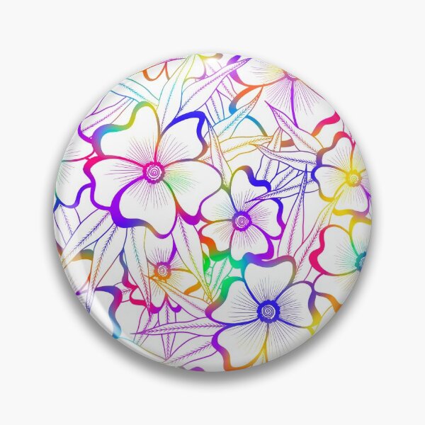 Item preview, Patrón de flores de arco iris Tye Dye designed and sold by Handmadebyjessm.