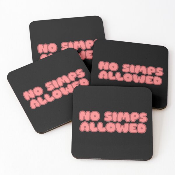 Item preview, NO SIMPS ALLOWED GRAPHIC designed and sold by heyjessicaho.