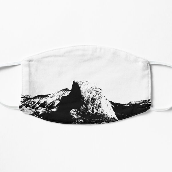 Half Dome in Yosemite National Park Flat Mask