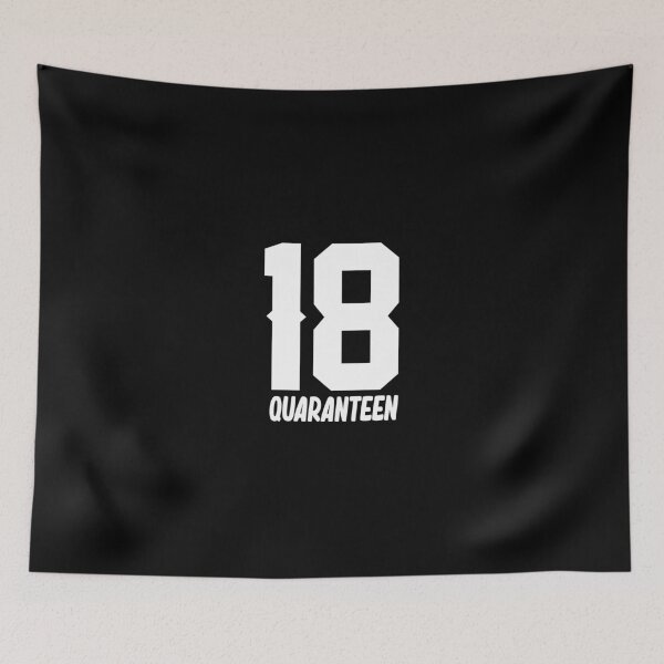 Item preview, iSalem 18th birthday tshirt/quarantine t shirt/quaranteen t shirt/teenager birthday t shirt/eighteen birthday/ eighteenth birthday/unisex  designed and sold by iSalem.