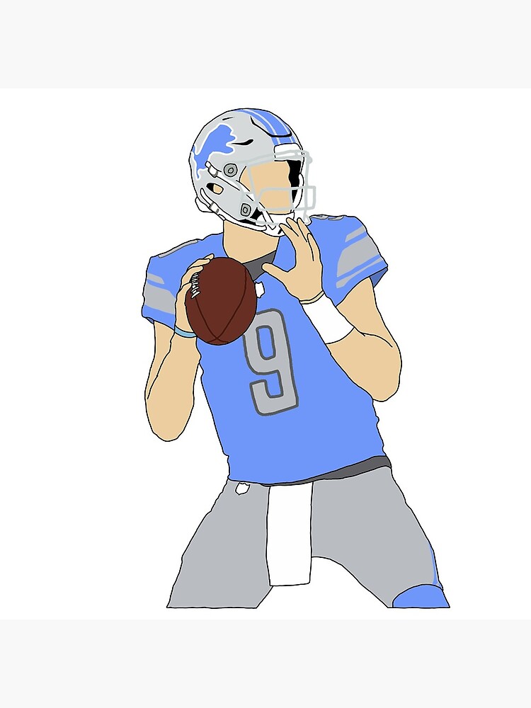 MATTHEW STAFFORD Jersey Photo Picture Art DETROIT Lions 