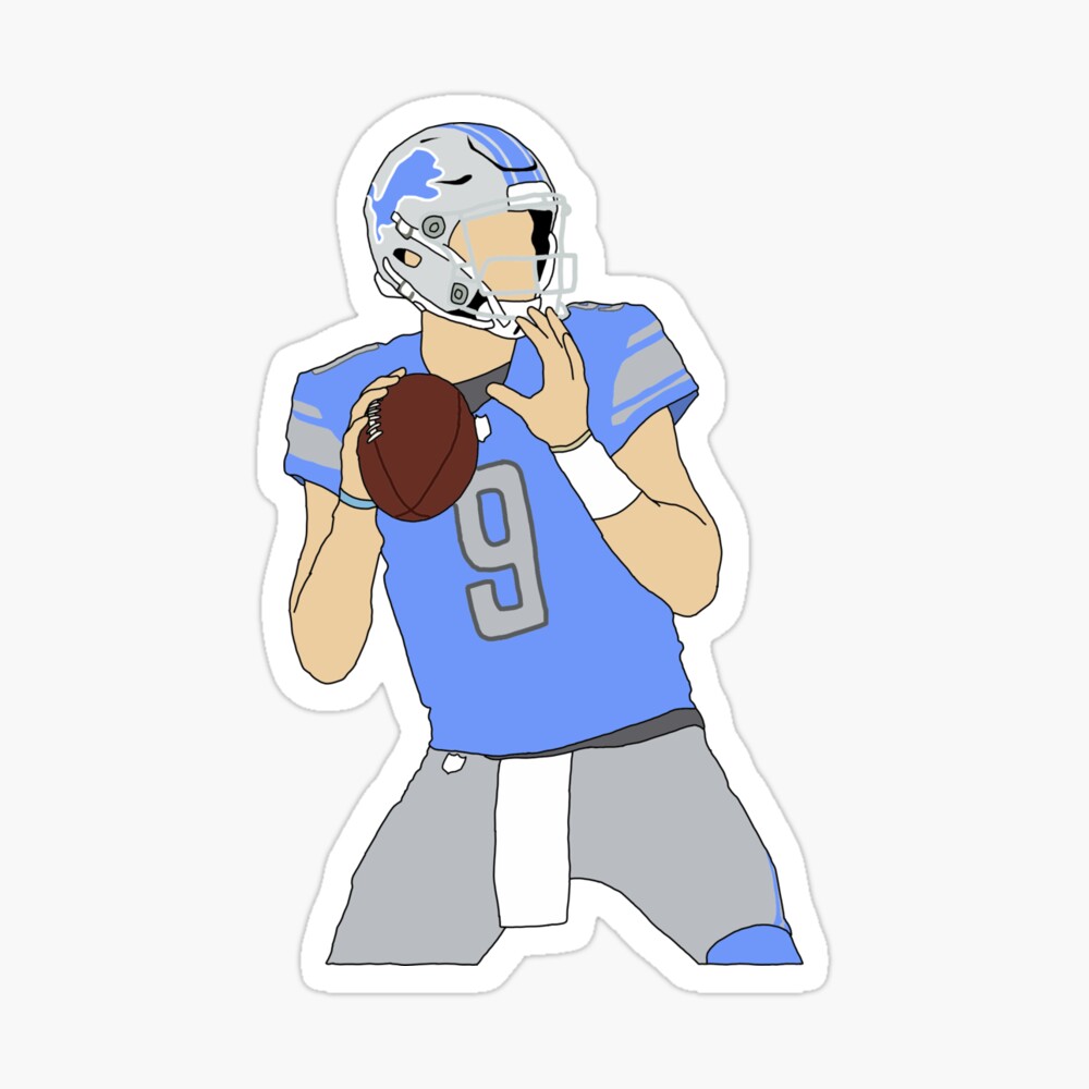 Detroit Lions Matthew Stafford Sticker for Sale by phinsup