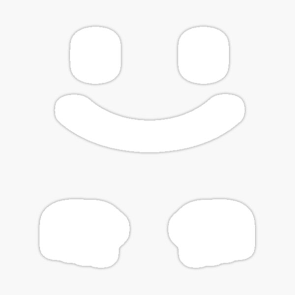Avatar Face Stickers Redbubble - faceless roblox avatar face