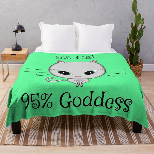Item preview, 5% Cat 95% Goddess designed and sold by DitzyDonuts.
