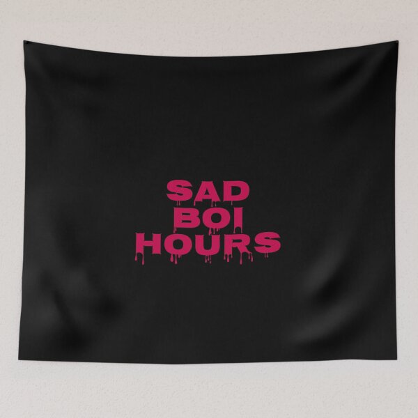 Item preview, SAD BOI HOURS BLOODY DRIP GRAPHIC designed and sold by heyjessicaho.