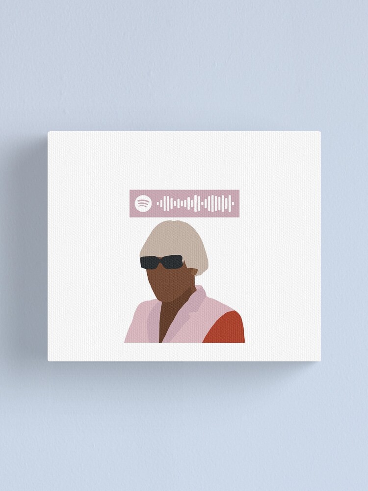 Tyler The Creator Spotify Canvas Print By Rach6319 Redbubble