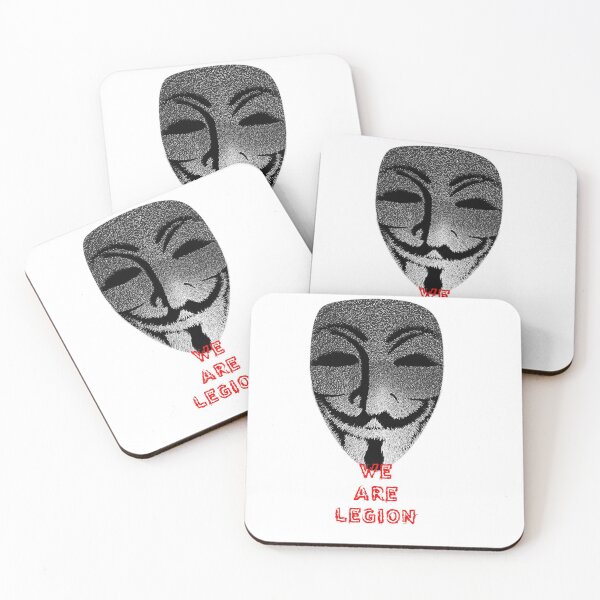 Item preview, Anonymous We are Legion  designed and sold by Glitch Forge.