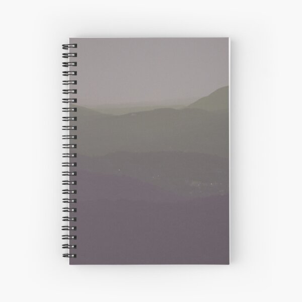 Moody Mountains Spiral Notebook