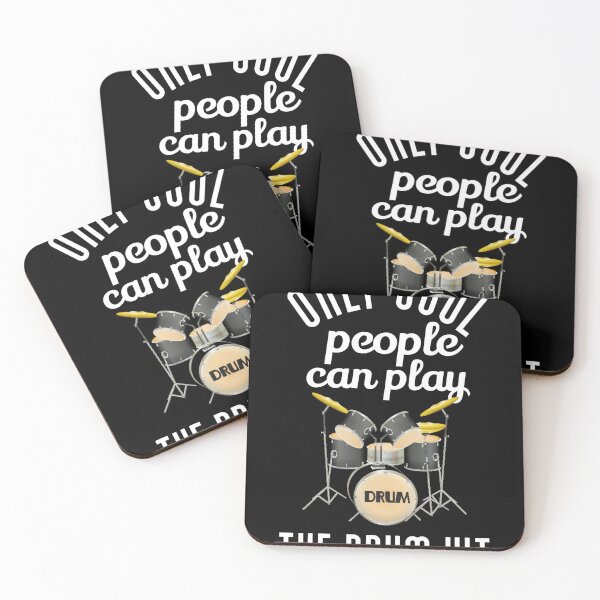 Item preview, Only Cool People Can Play The Drum Kit (2) designed and sold by Sutra-Lotus-Co.