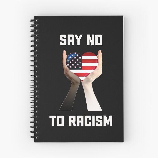 Item preview, Say no to racism designed and sold by Bakar Creations.