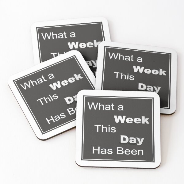 Item preview, What A Week/Day designed and sold by sfranklund.