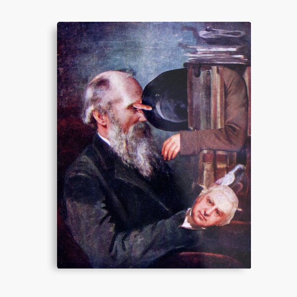 The Old Intellect. Metal Print