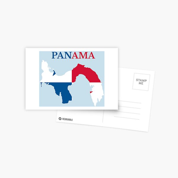 Item preview, Panama flag map designed and sold by marosharaf.