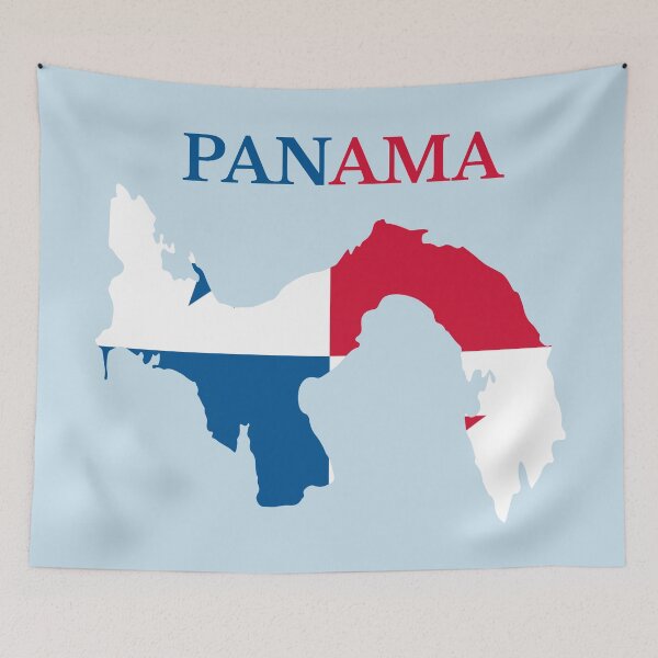 Item preview, Panama flag map designed and sold by marosharaf.