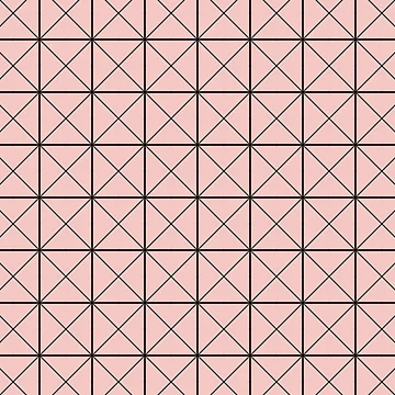 Artwork thumbnail, Pink Square Pattern by Poetic Patterns Studio