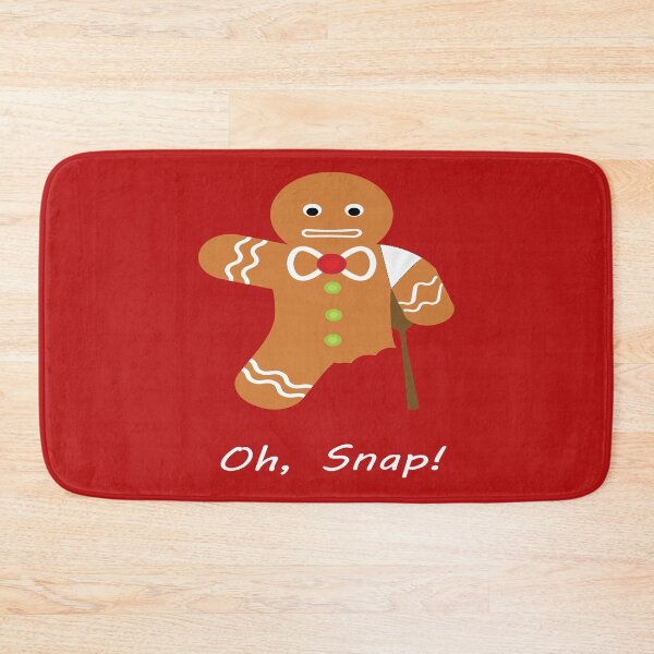 Item preview, Oh, Snap Funny Gingerbread Man designed and sold by treasures83.