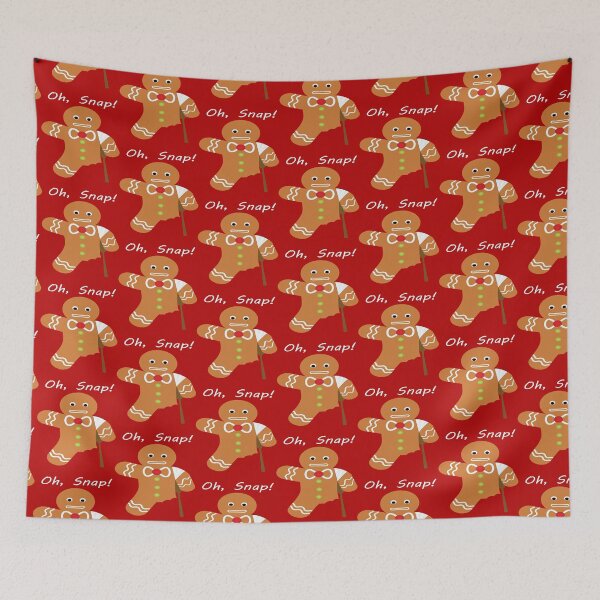 Item preview, Oh, Snap Funny Gingerbread Man designed and sold by treasures83.