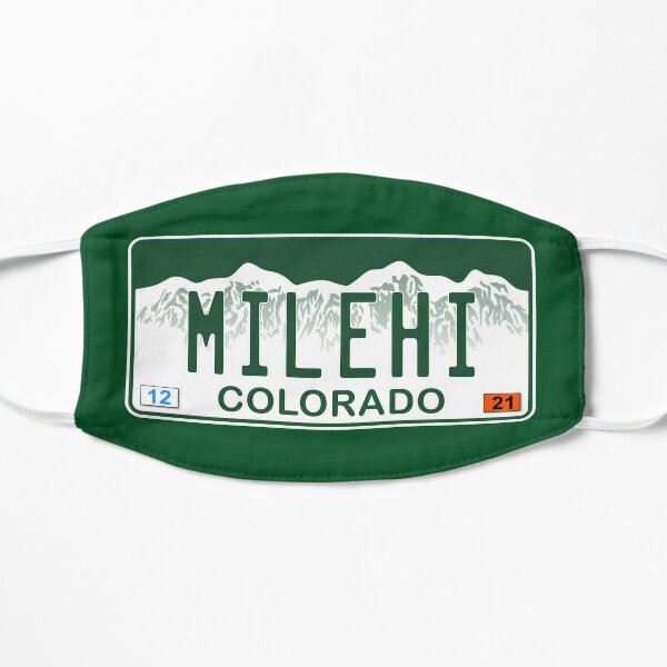 Colorado License Plate Kids Masks for Sale