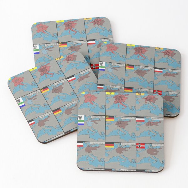 Item preview, Map of the Evolution of Germany's Borders designed and sold by Historystuff.