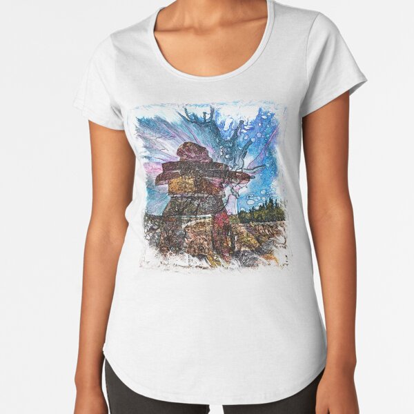The Atlas of Dreams - Color Plate 161 Premium Scoop T-Shirt