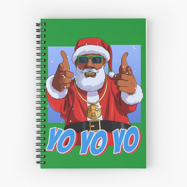Item preview, Hip hop Black Santa Claus Christmas designed and sold by Nosek1ng.