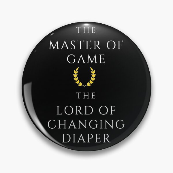 Item preview, Gamer Dad Master of Game and Lord of Changing Diaper T-Shirt | Fathers' Day Gift | Father Birthday Gift | Gift for Gamers designed and sold by MiscelChr.