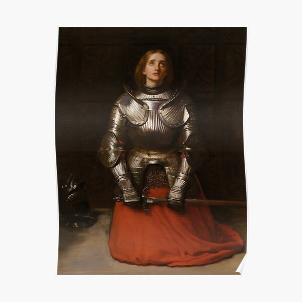 Millais's "Joan of Arc" Poster