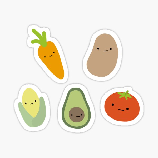 Item preview, Meh Vegetables designed and sold by positive-bean.