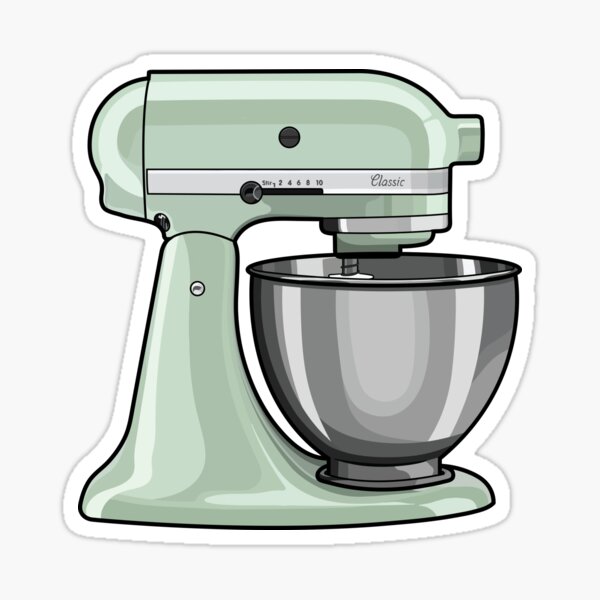 Kitchen Mixer Sticker