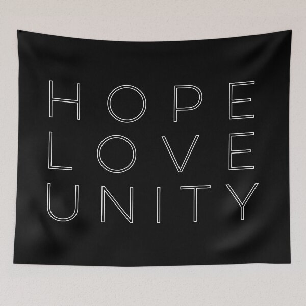 Item preview, HOPE, LOVE, UNITY designed and sold by ShimaCreative.