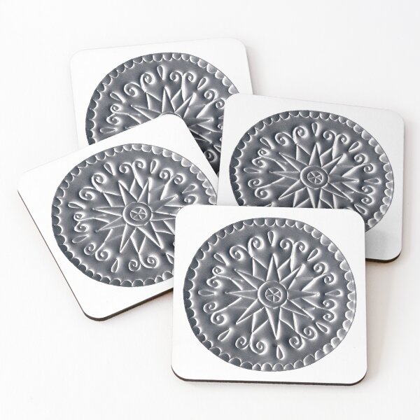 Item preview, Silver Foil Mandala designed and sold by Sally Cummings.