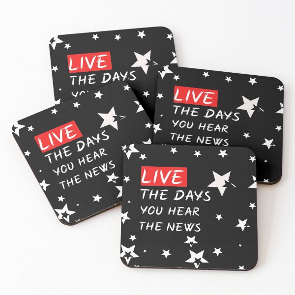 Item preview,  live the days you hear the news designed and sold by Rifi Rifi.
