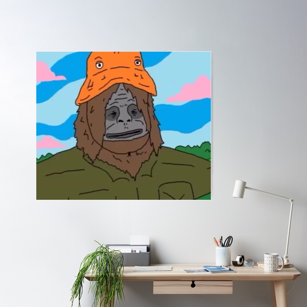 Sassy the sasquatch  Poster for Sale by SturgesC