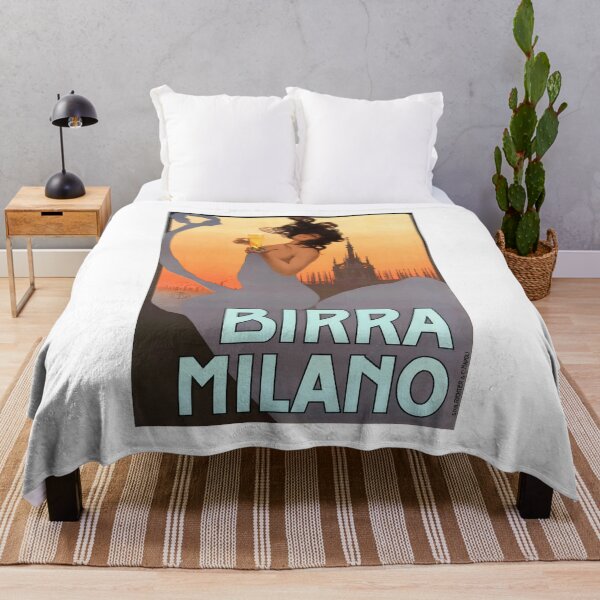 Item preview, 1920 Italy Birra Milano Beer Advertising Poster designed and sold by retrographics.
