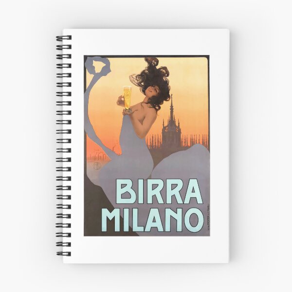 Item preview, 1920 Italy Birra Milano Beer Advertising Poster designed and sold by retrographics.