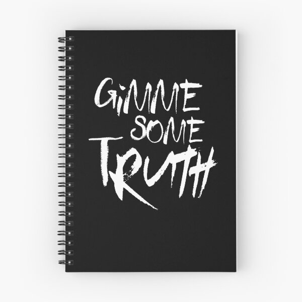 Item preview, Gimme Some Truth white ink designed and sold by ShimaCreative.