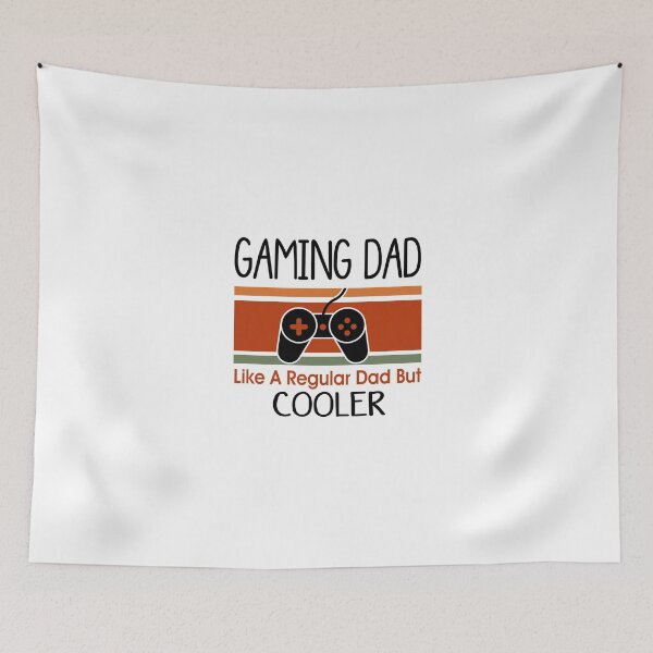 Item preview, Gaming dad like a regular dad but cooler designed and sold by Mr-tach.