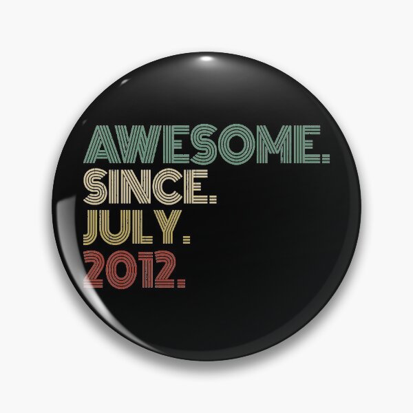 Item preview, Awesome Since July 2012 8th Birthday Gift 8 Years Old Vintage July 2012 designed and sold by nana1099.