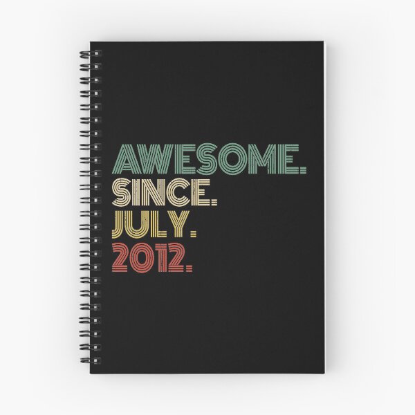 Item preview, Awesome Since July 2012 8th Birthday Gift 8 Years Old Vintage July 2012 designed and sold by nana1099.