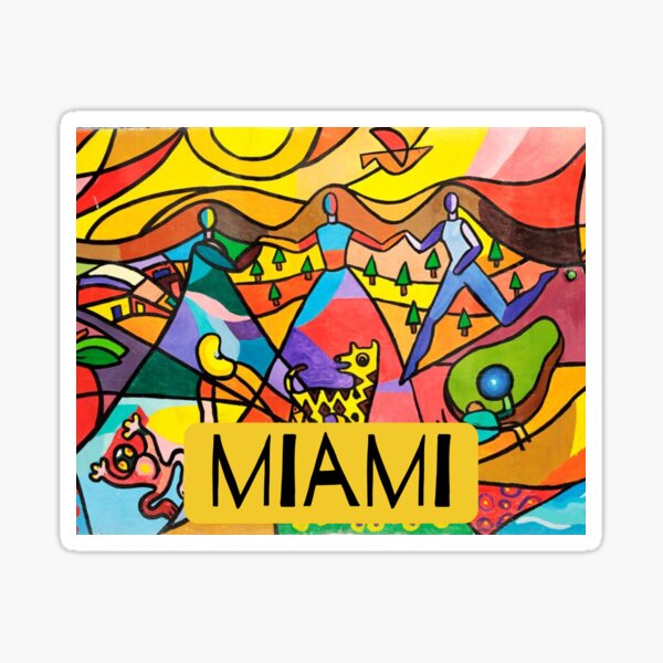 Item preview, Miami Art designed and sold by SantoTraficante.