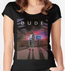 DUDE/DUNE Women's Fitted Scoop T-Shirt